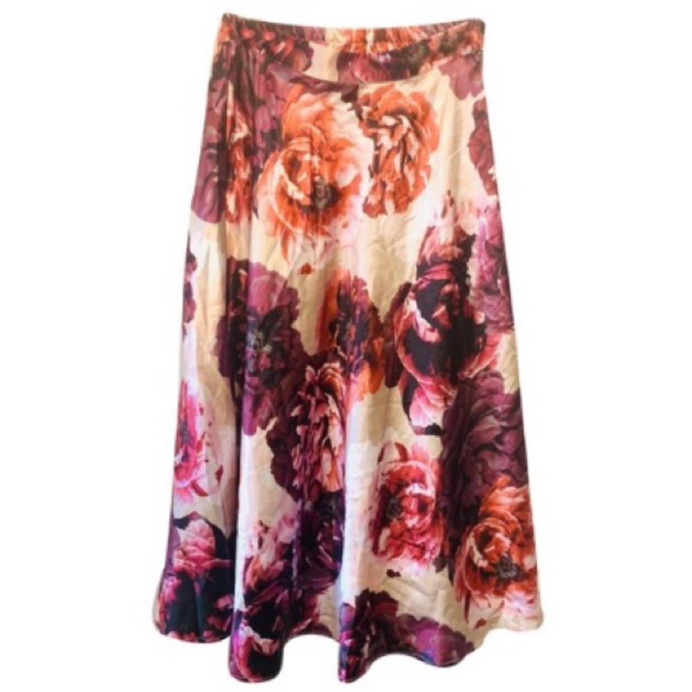Floral Print Skirt